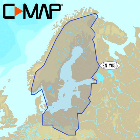 C-Map Discover karttakortti, Suomen sisävedet ja merialue C-Map Discover karttakortti, Suomen sisävedet ja merialue